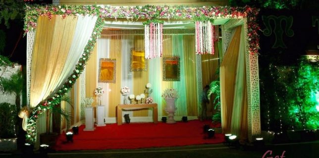 Tivoli pushpanjali wedding decor