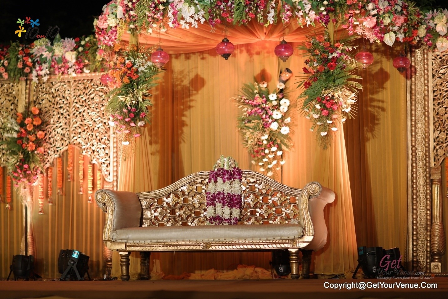 Wedding Stage Tivoli Pushpanjali