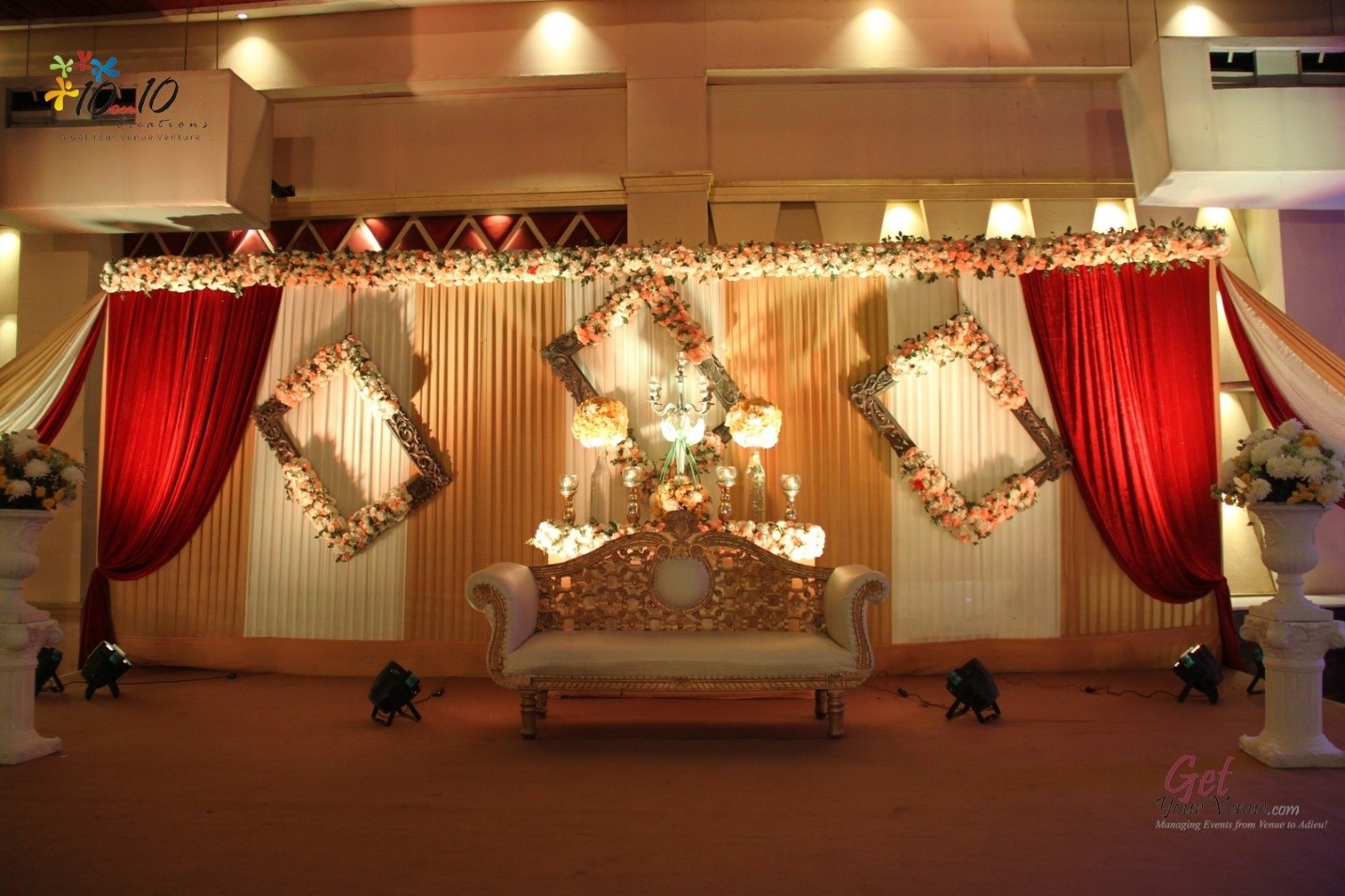 Stage Theme Wedding- Tivoli Pushpanjali