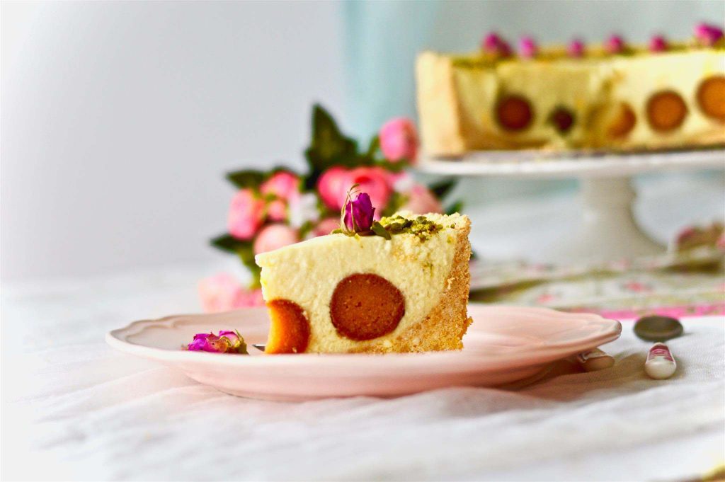 gulabjamun cheese cake dish