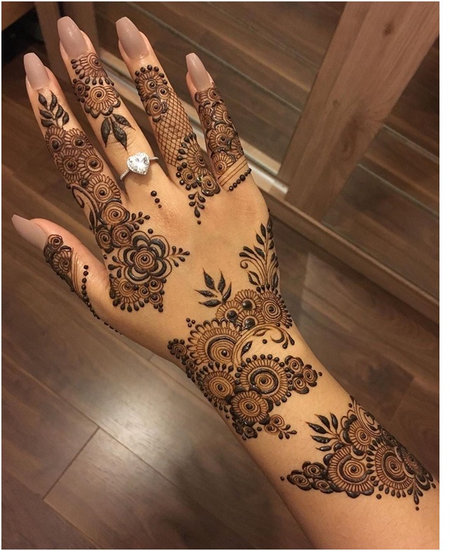 Floral Mehndi Design – Henna Girl Hina