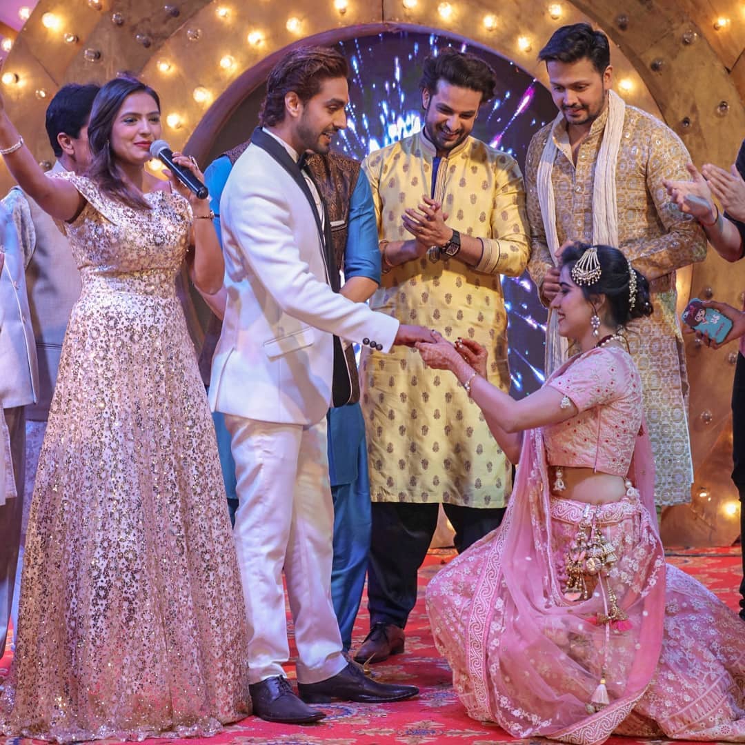 Sheena Bajaj Rohit Purohit Pre Wedding Celebrations