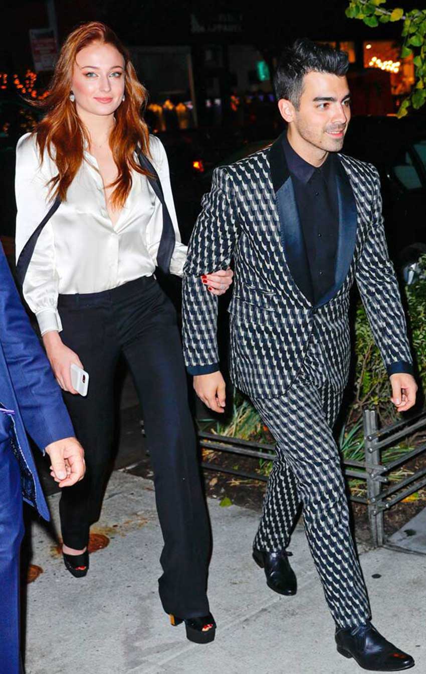 Joe Jonas and Sophie Turner Images Ten