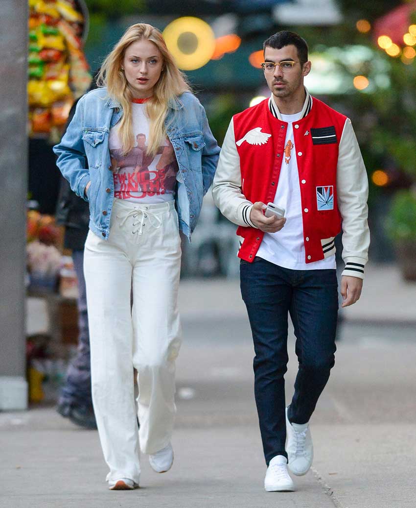 Joe Jonas and Sophie Turner Images Seven