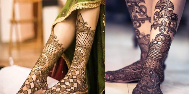 Feet Mehndi Designs