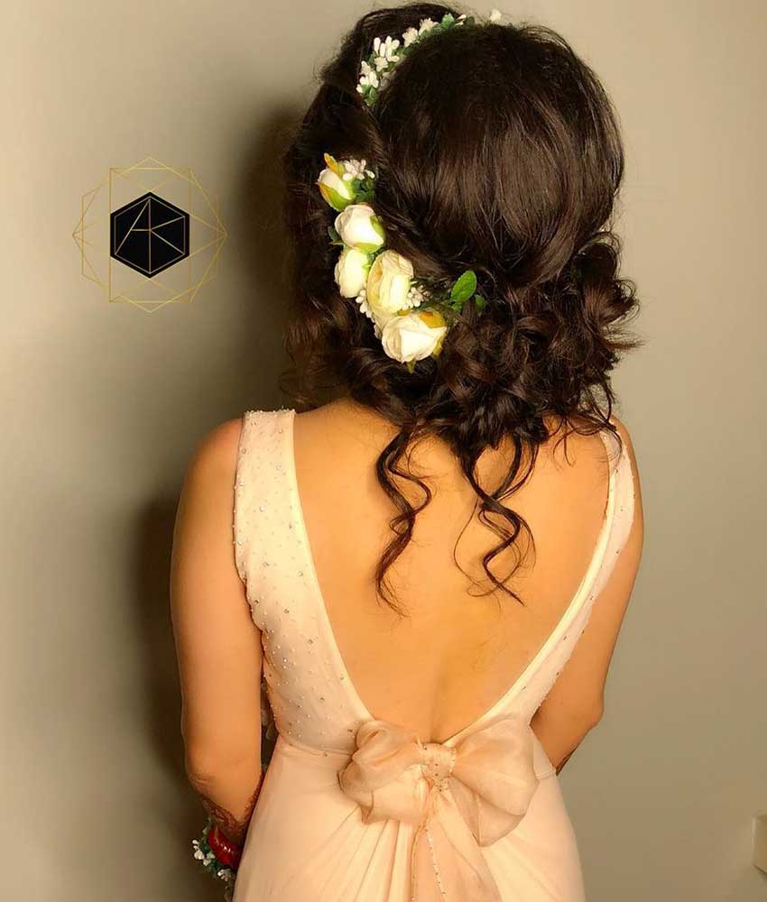 floral bun ideas 15