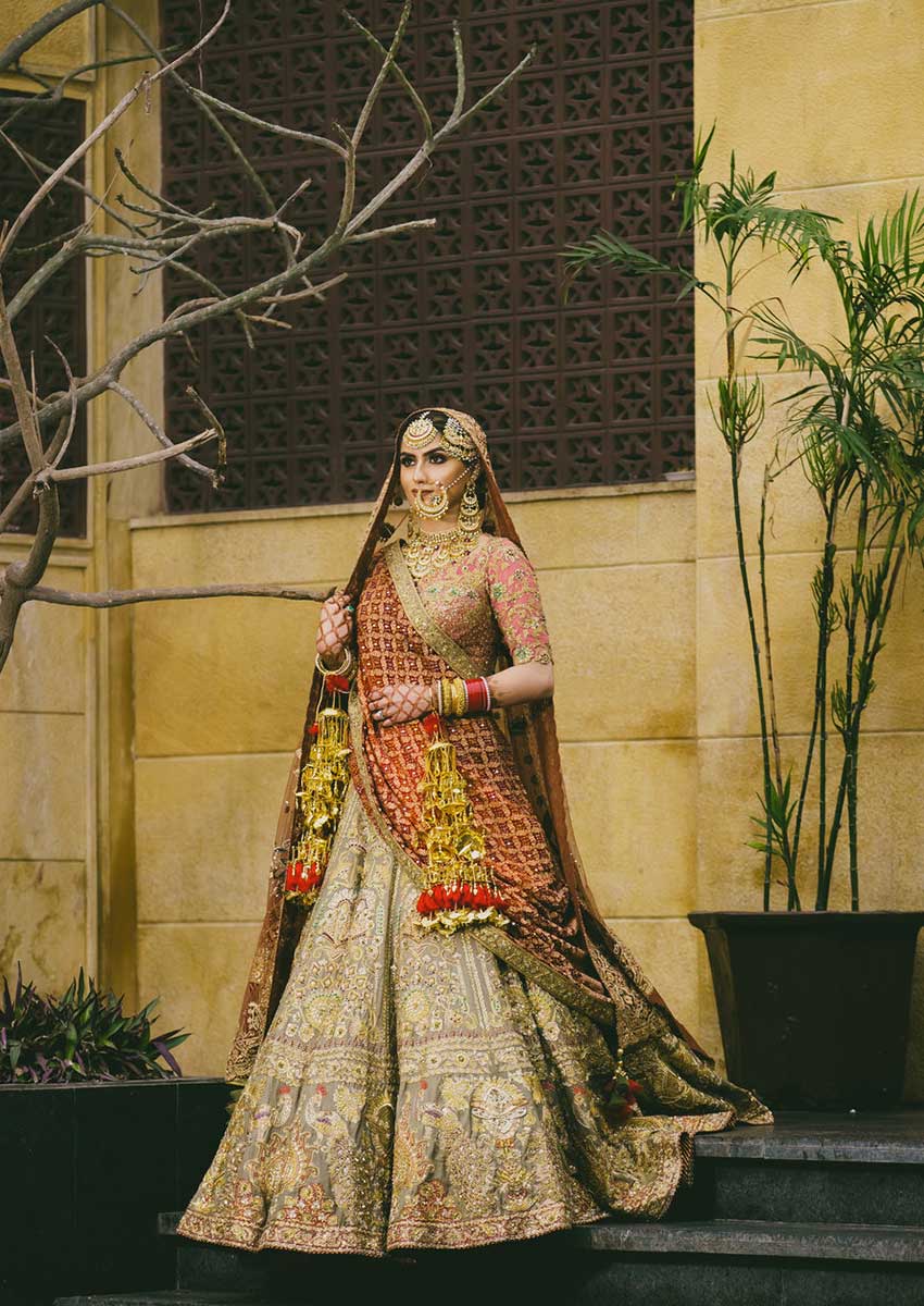 Brides who slayed in their matching lehenga-dupatta - Get Inspiring Ideas  for Planning Your Perfect Wedding at fabweddings