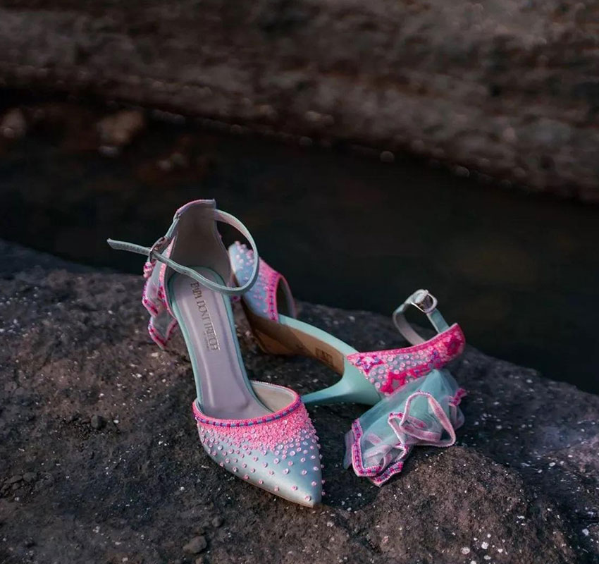 Trendy and Quirky Bridal Shoes to Rock Your Wedding Look