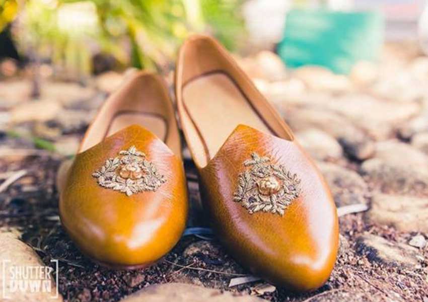 trendy groom footwear styles 23