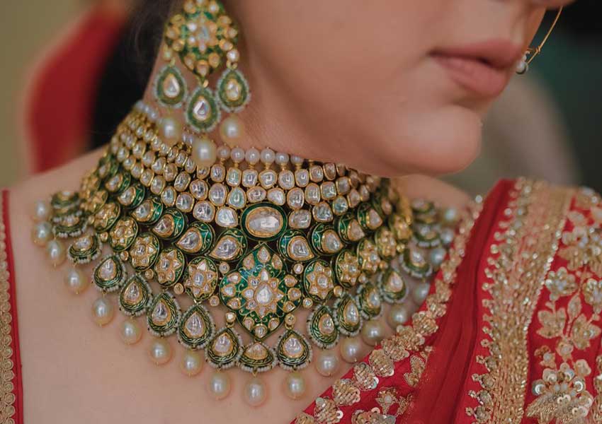 Bridal Trousseau Choker Designs 1