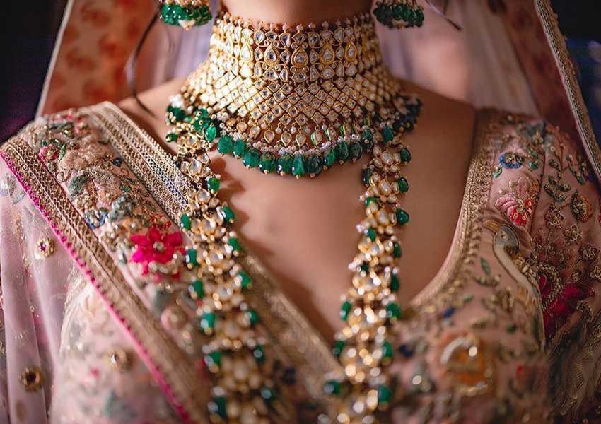 Bridal Trousseau Choker Designs 4