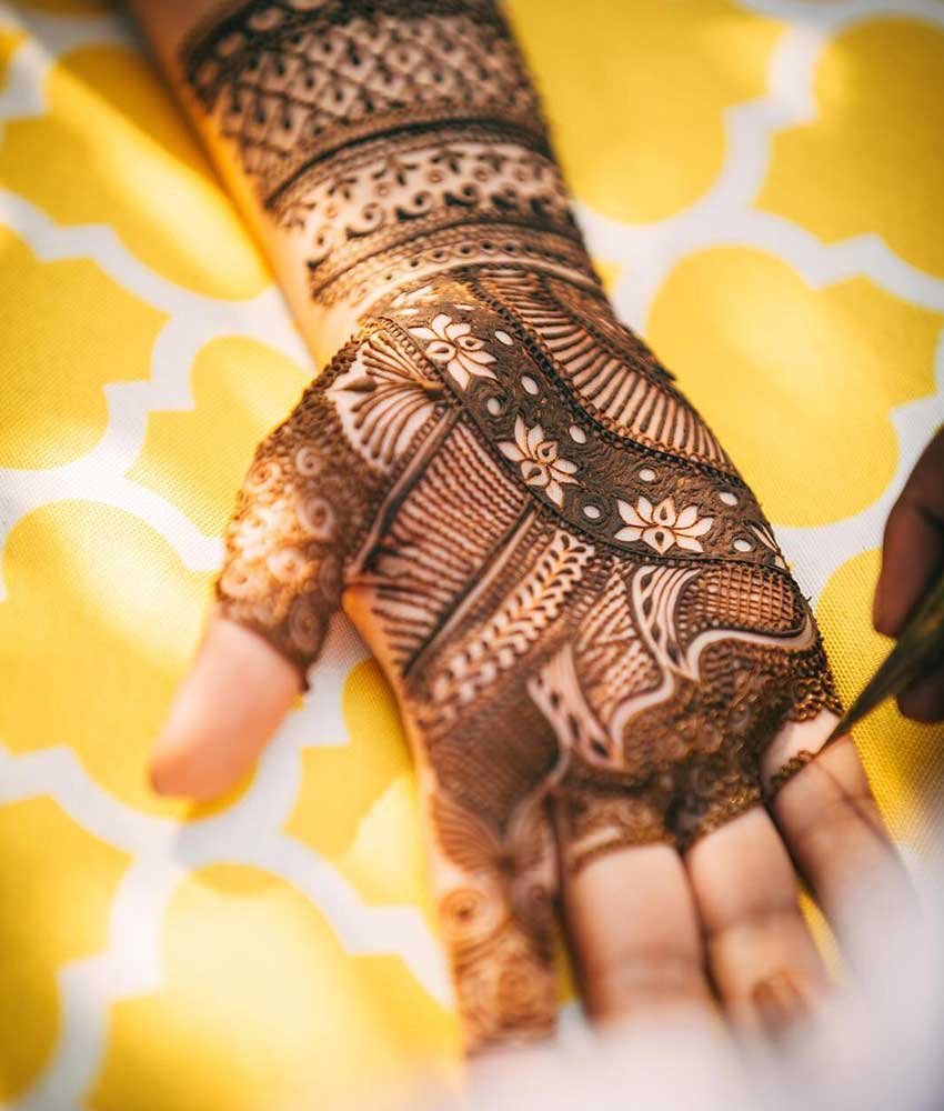 Personalized Mehndi Design 10