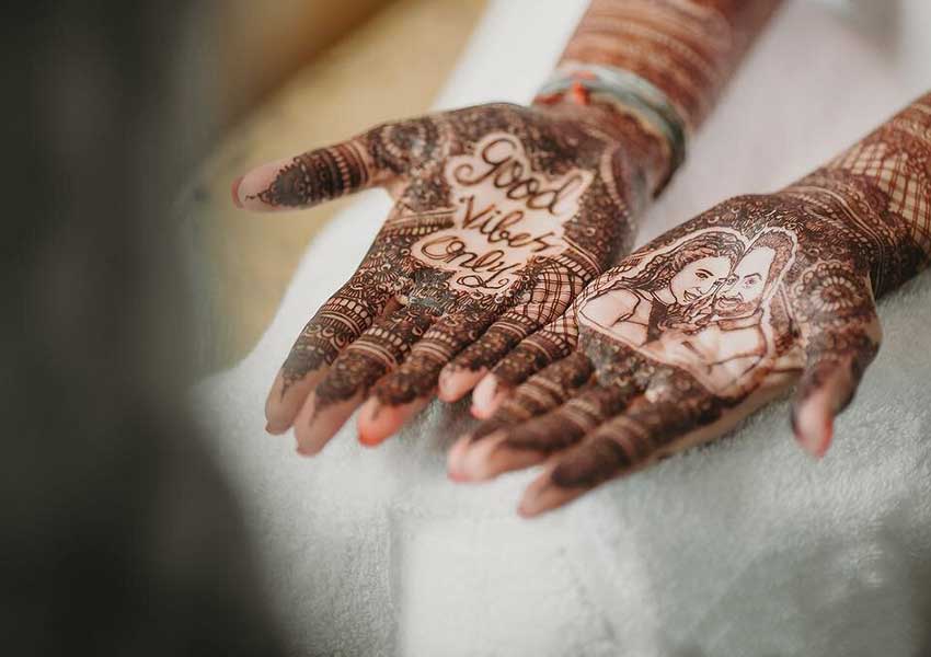 Personalized Mehndi Design 15