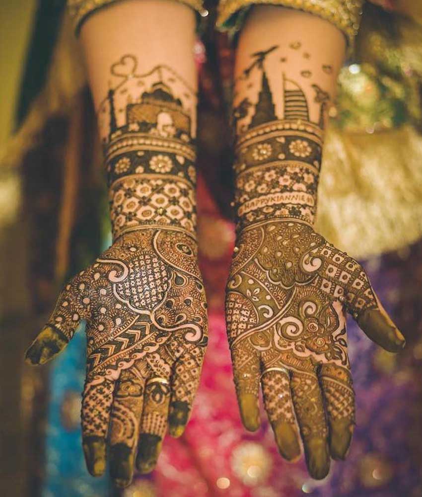 Personalized Mehndi Design 16