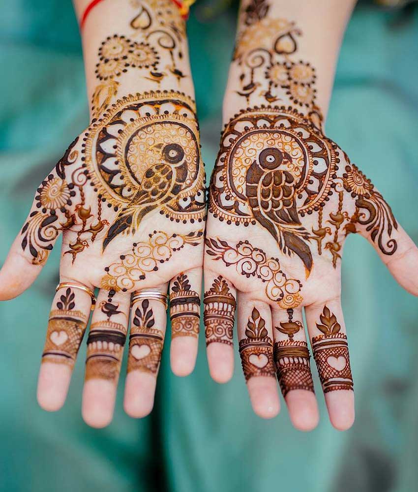 Personalized Mehndi Design 9