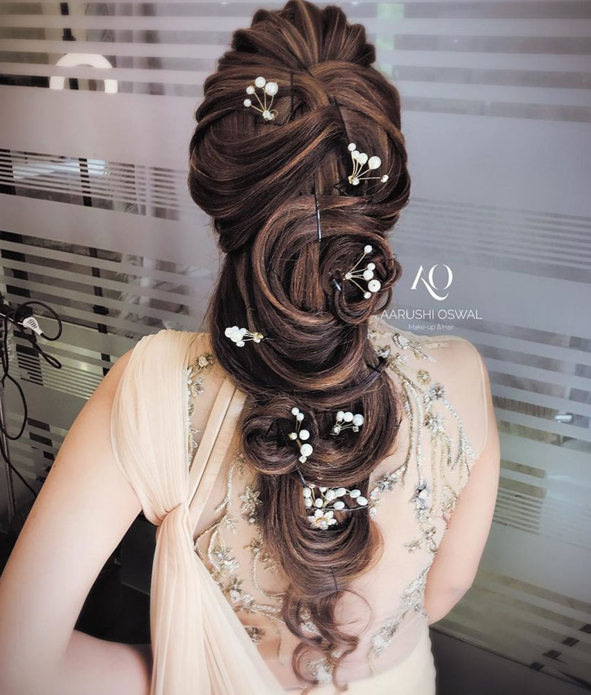 Bridal Hairstyles Reception Party 5