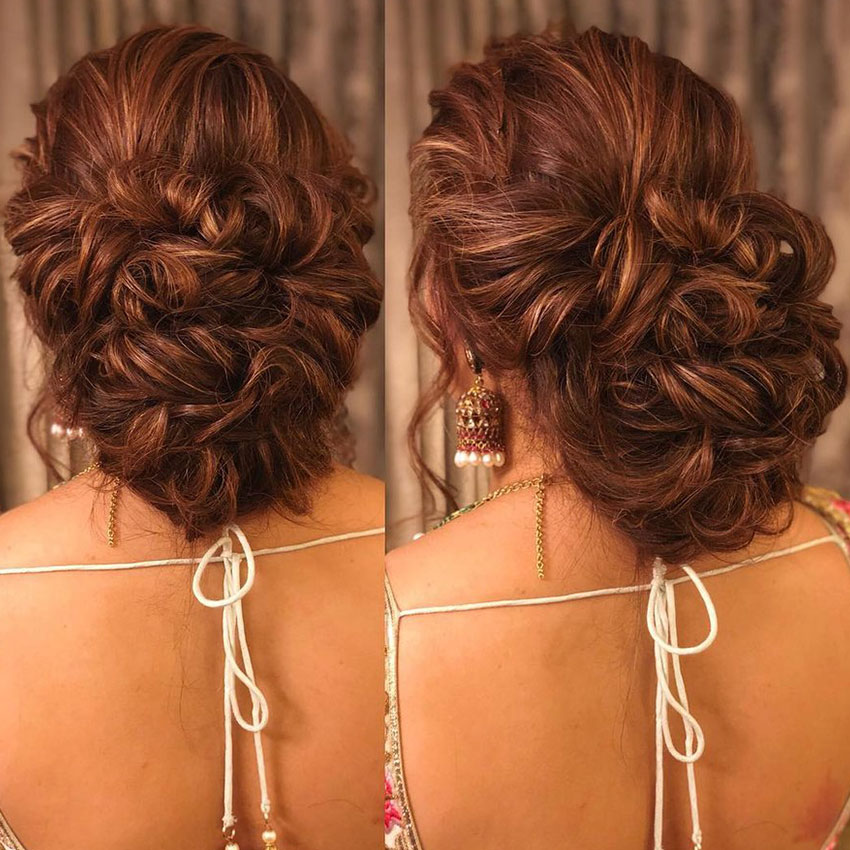 Find The Perfect Bridal Hairstyle Based On Your Face Shape! | Bridal  hairstyle for reception, Indian hairstyles, Indian bridal hairstyles