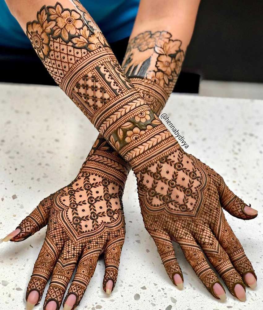 8 Styles of Jewellery Mehndi Designs That Can Give You A Refreshing Break  From Heavy Hennaed Images