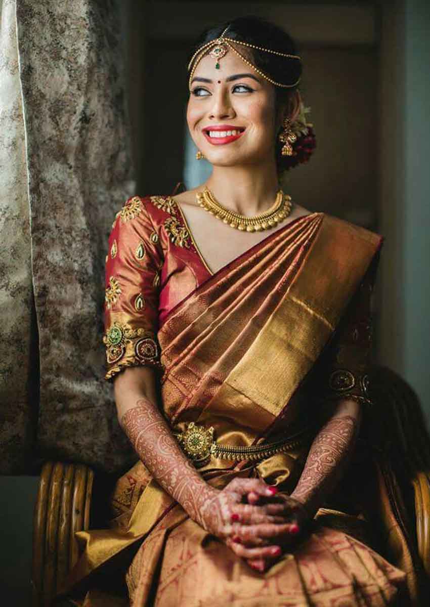 Kanjeevaram 2024 bridal saree