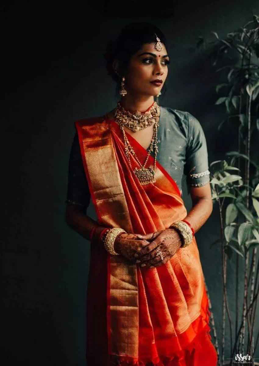 kanjivaram bridal saree 42