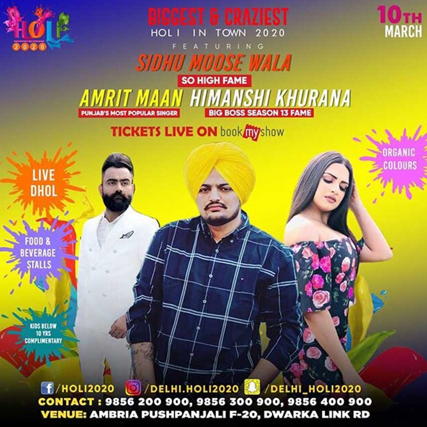 Holi Bash 2020 Delhi 3