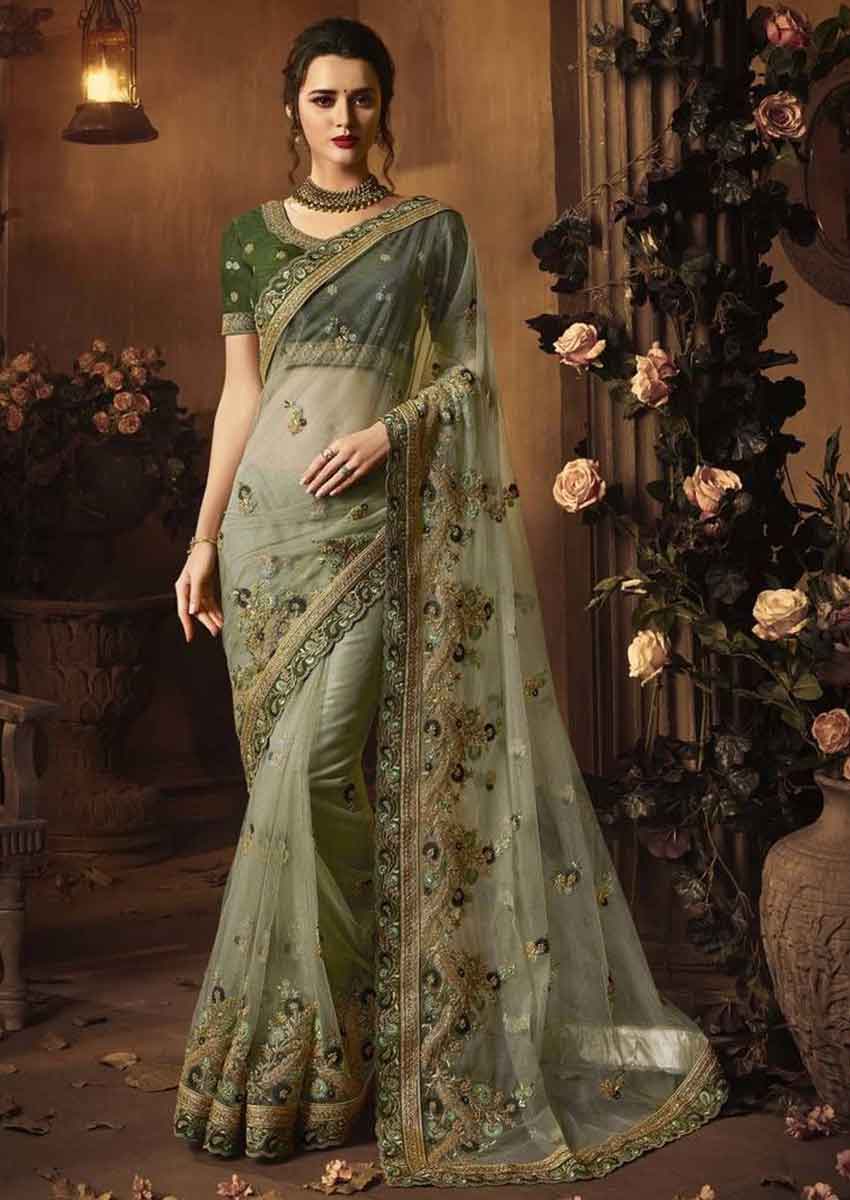 christian wedding sarees collections