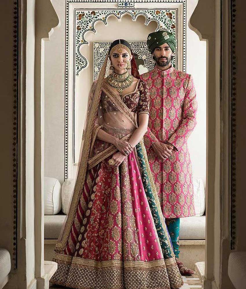 exclusive bridal lehenga