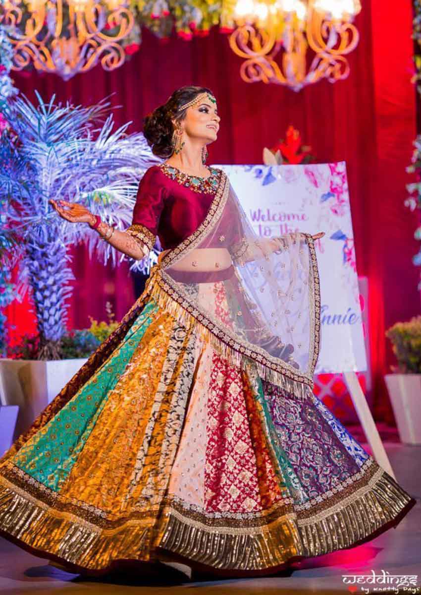 Unconventional And Unique Bridal Lehenga Designs For Summer Brides 