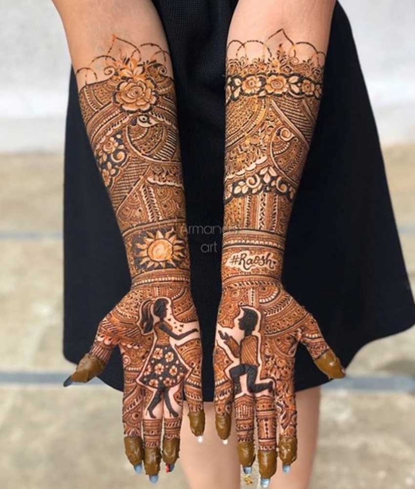 15+ Best Bridal Mehndi Designs 2022-2023 Photos Collections | Mehndi designs  for hands, Back hand mehndi designs, Circle mehndi designs