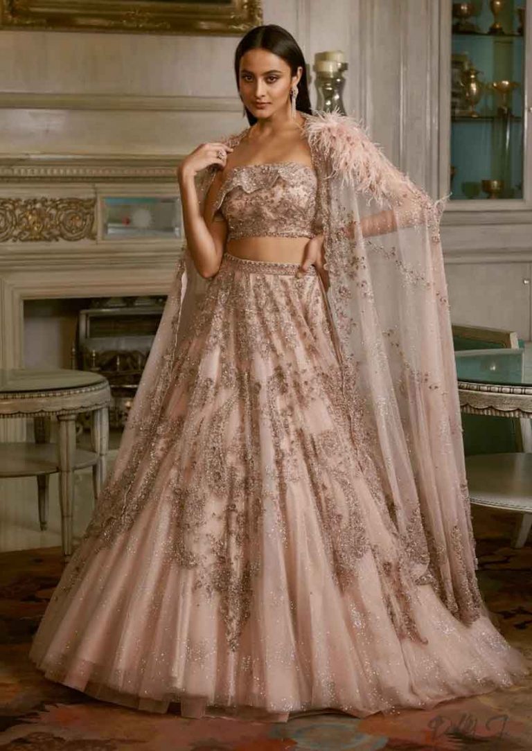 off shoulder lehenga online