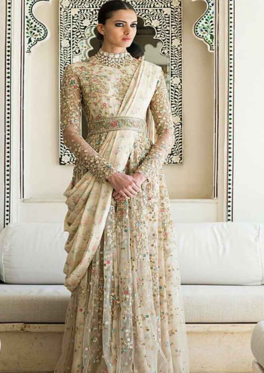 Trending One Shoulder Dresses For The Millennial Indian Brides