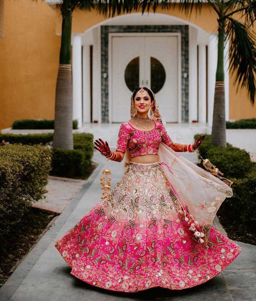 Gorgeous Ombre Lehengas (13)