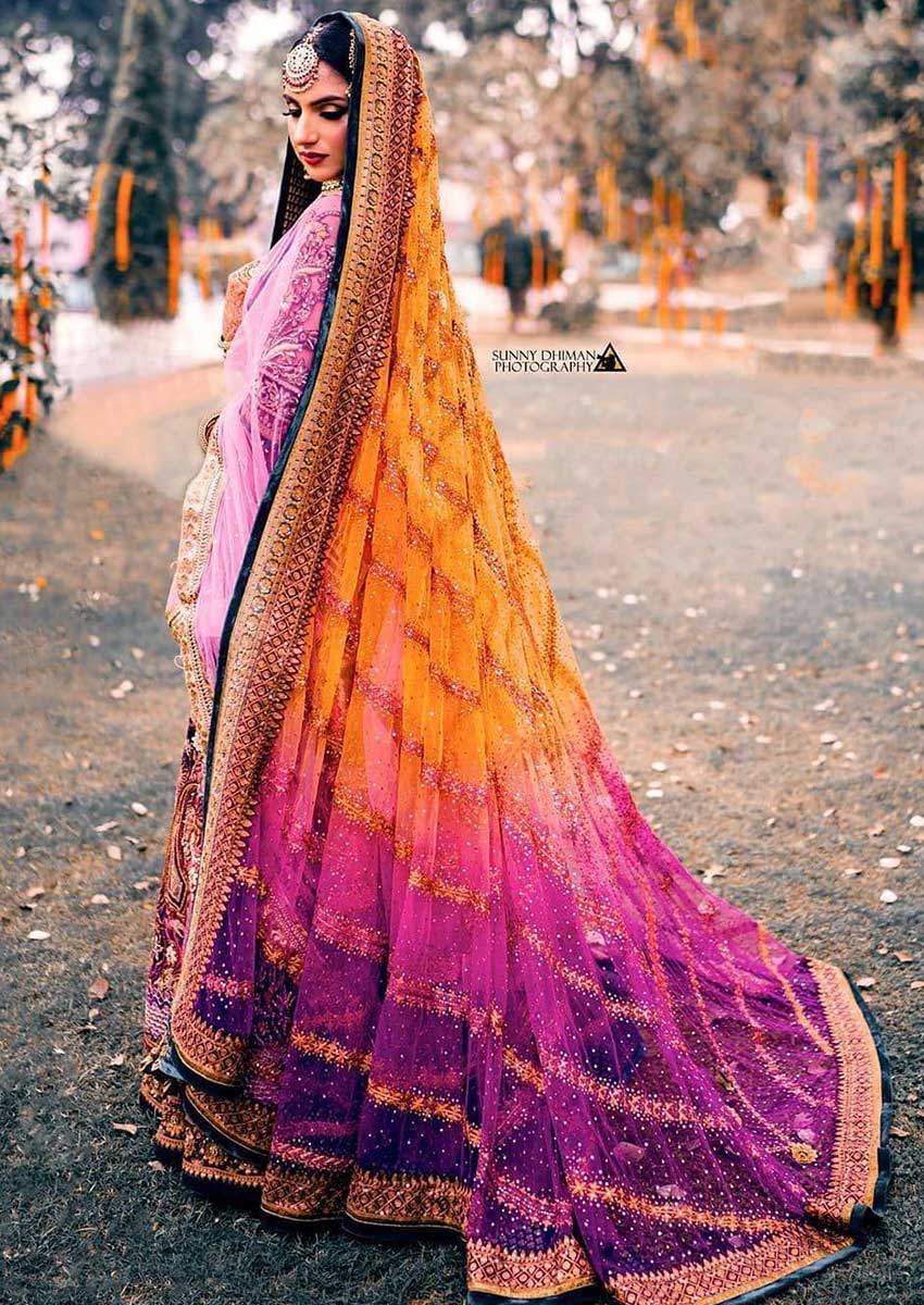 Gorgeous Ombre Lehengas (16)