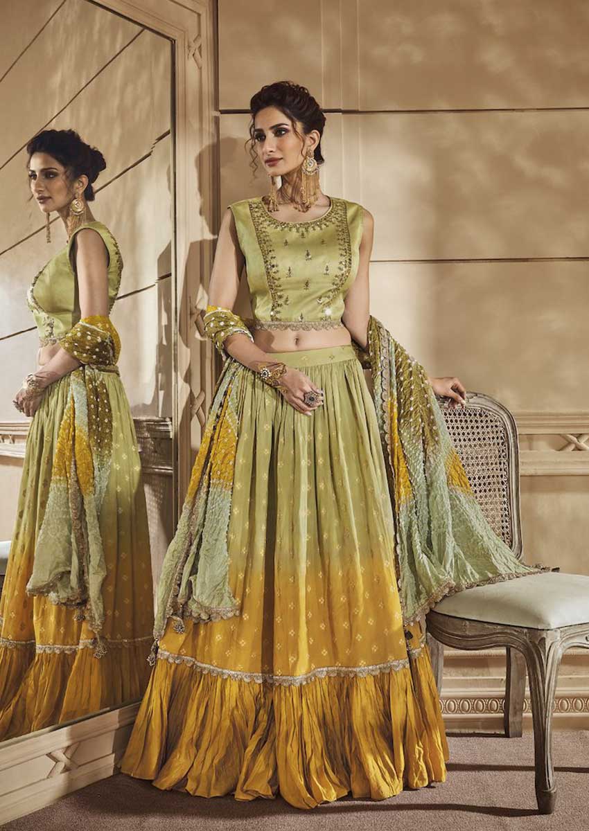 Gorgeous Ombre Lehengas (18)