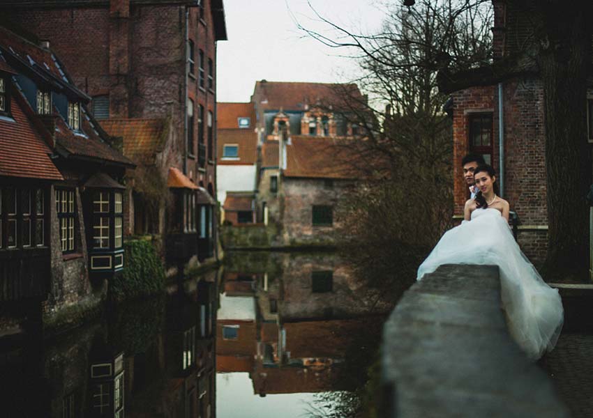 Pre-wedding Shoot locations in belgium