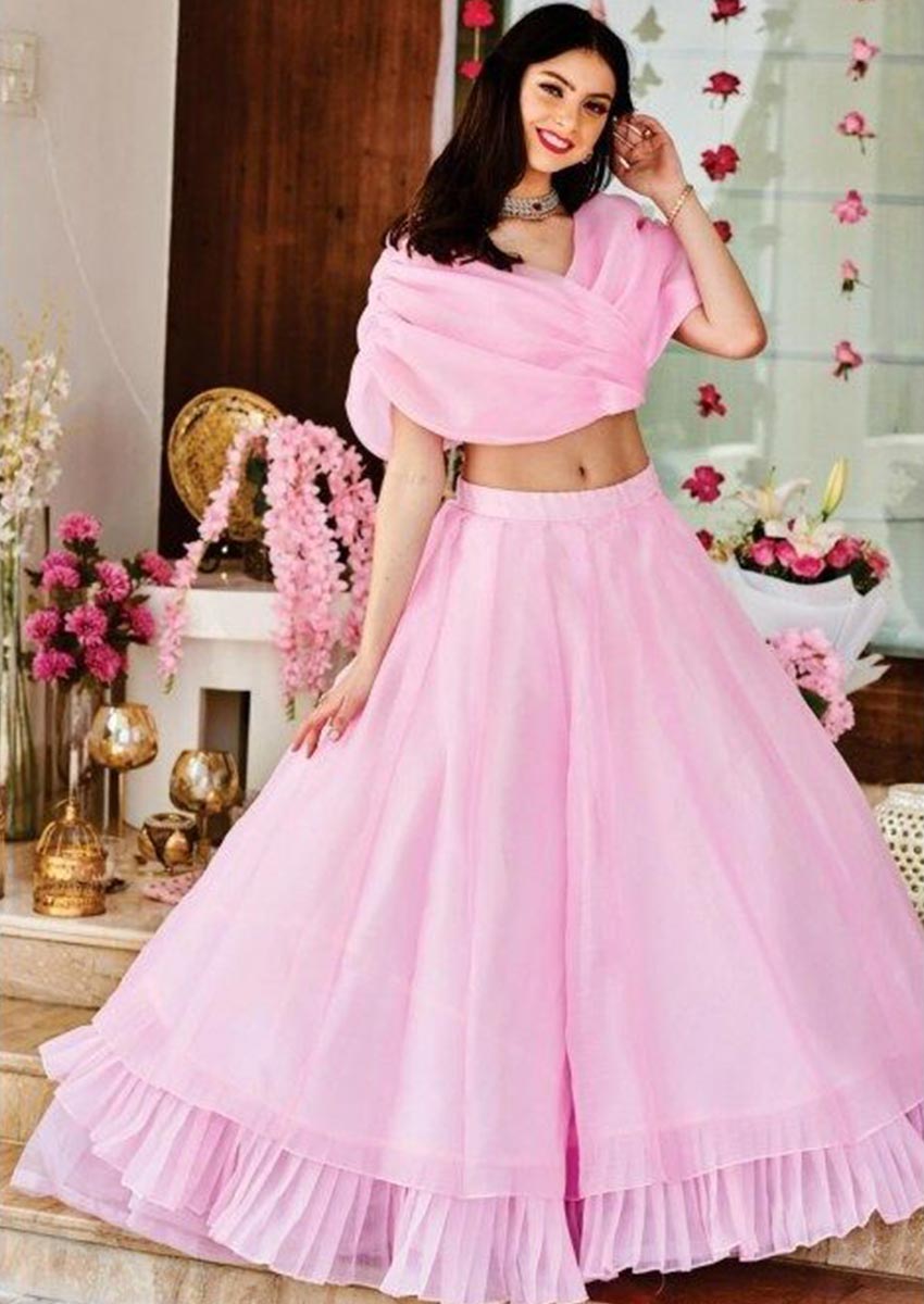 6 layered tiered gypsy lehenga – Akanksha Gajria