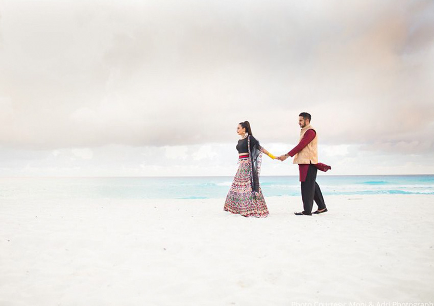 Pre-wedding Shoot locations in cancun mexico