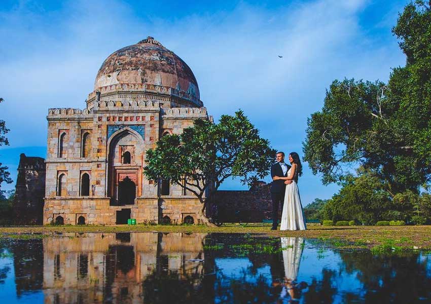 Pre-wedding Shoot locations in hauz khas