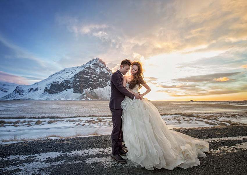 Pre-wedding Shoot locations in iceland