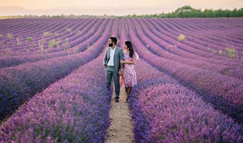 Pre-wedding Shoot locations in provence france