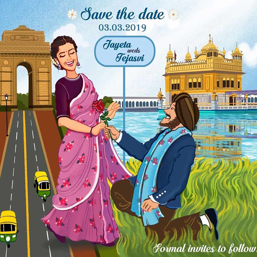 whatsapp wedding invitation ideas (9)