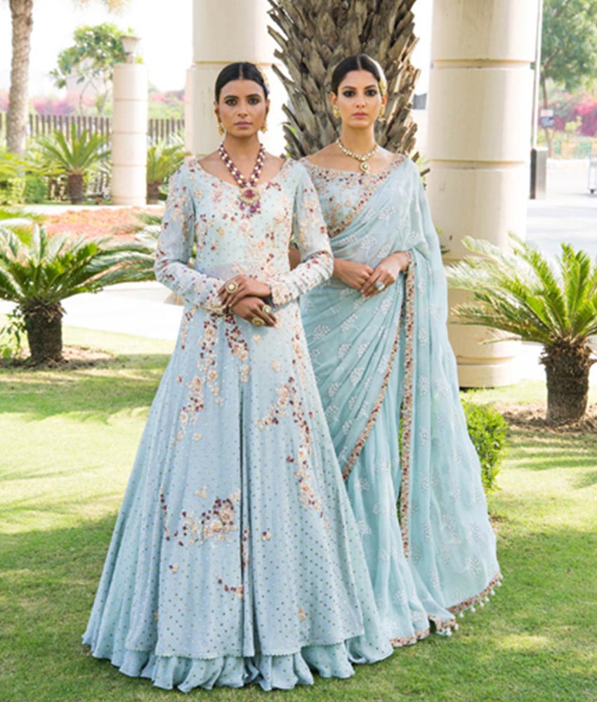 Blue Bridal Outfits (15)