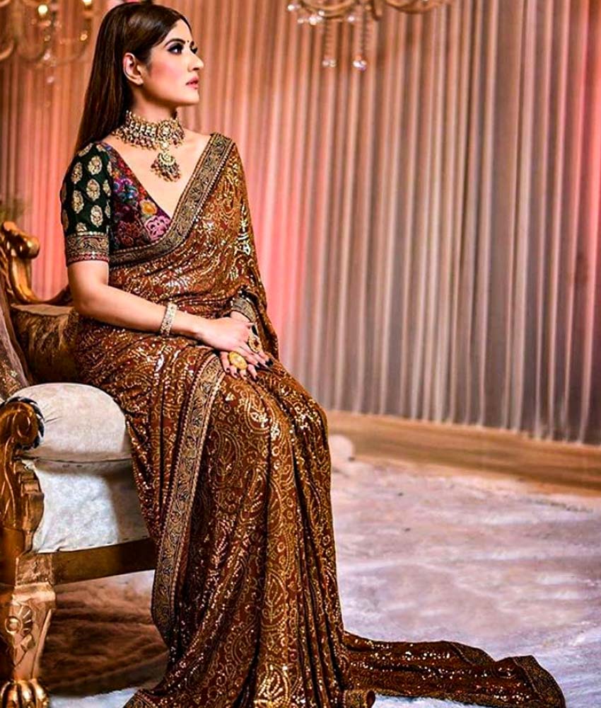 latest wedding sarees collection (17)