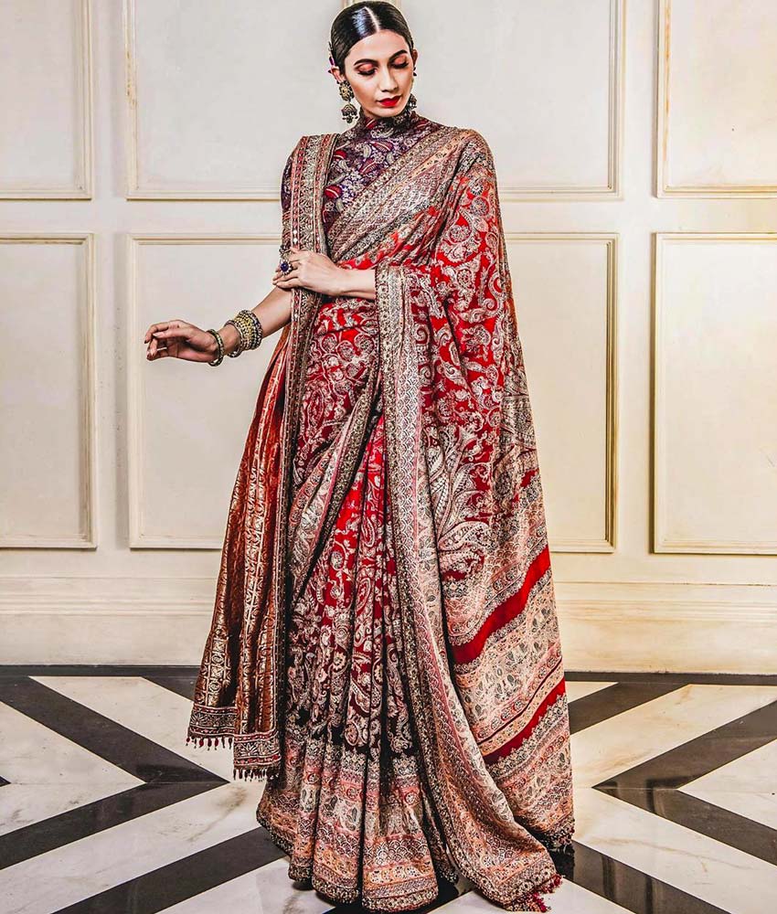 latest wedding sarees collection (6)