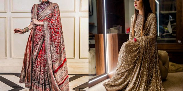 latest wedding sarees collection