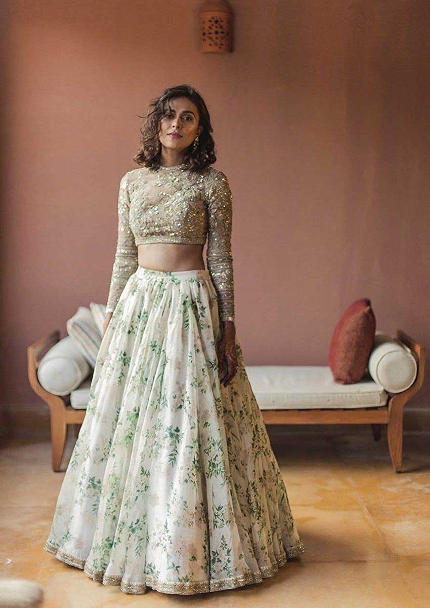 Floral Print Lehenga Collection (5)