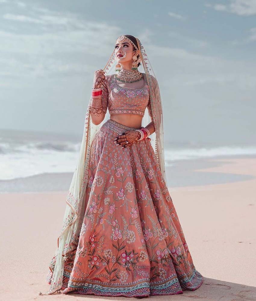 Floral Print Lehenga Collection (6)