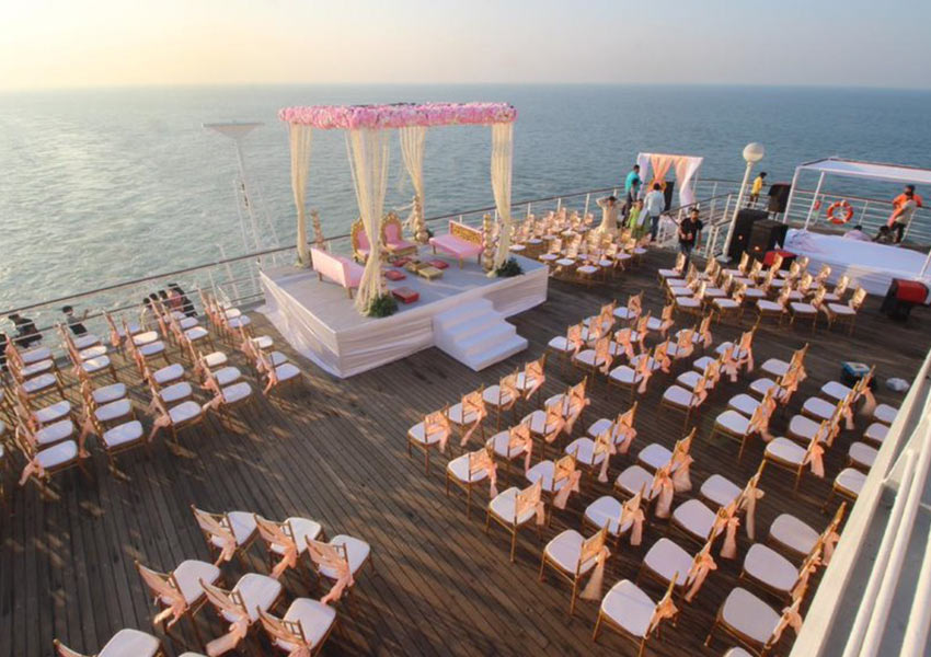 Luxury Cruise Weddings Detail