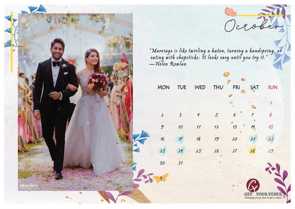The best hindu marriage dates “Wedding Calendar 2023” are here! Block