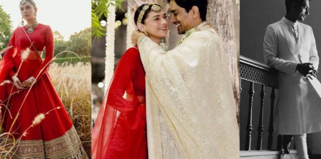 Aditi Rao Hydari & Siddharth's Wedding